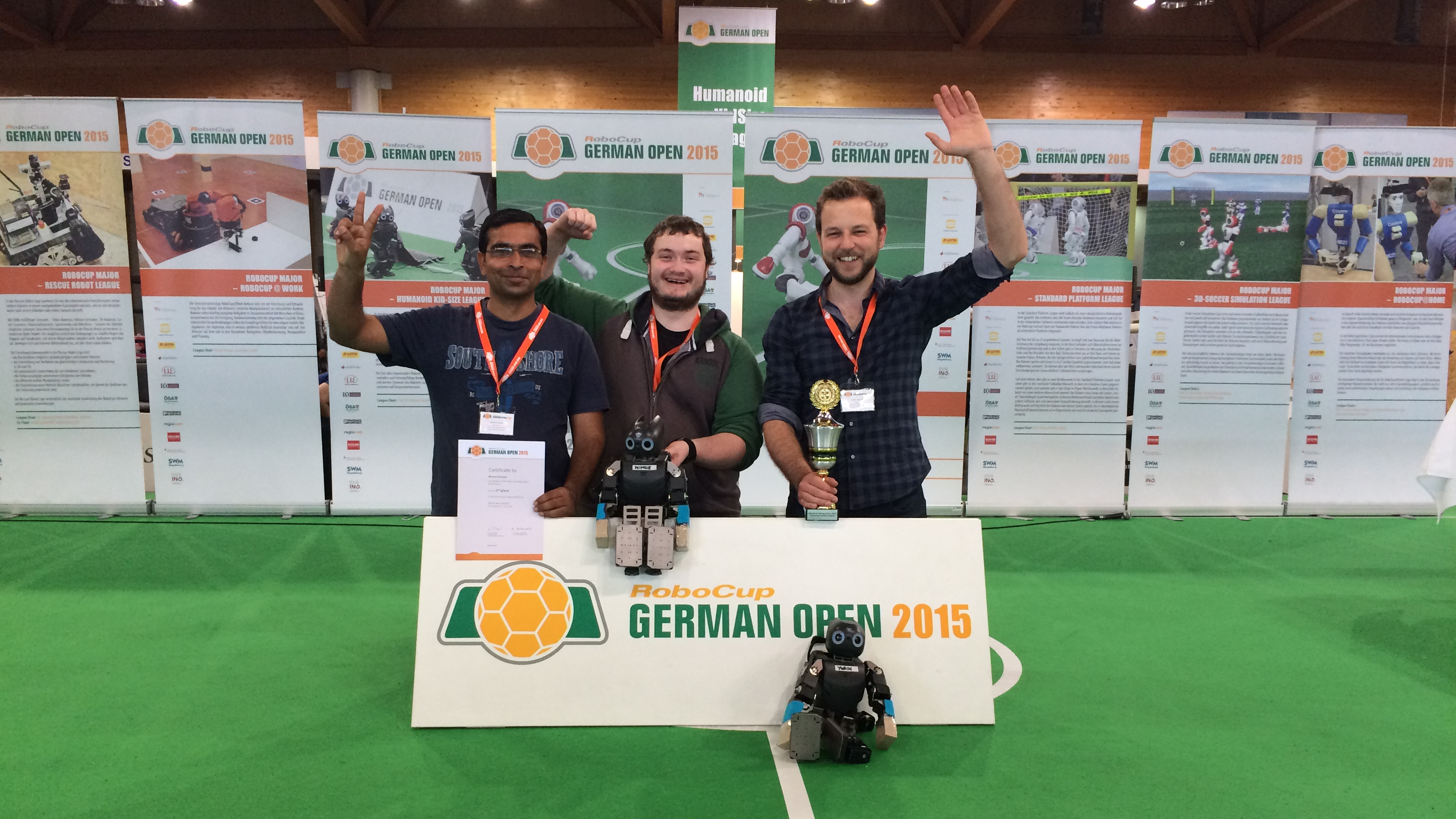 Bold Hearts win 3rd place at German Open 2015