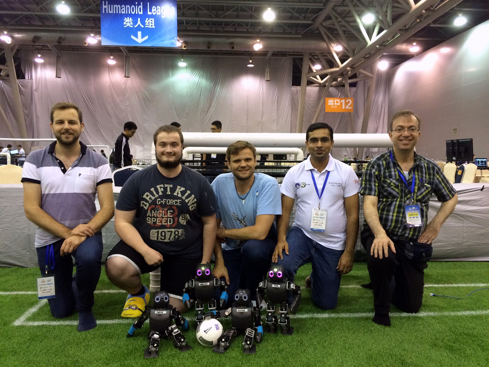 Team Bold Hearts at RoboCup 2015 in Hefei, China